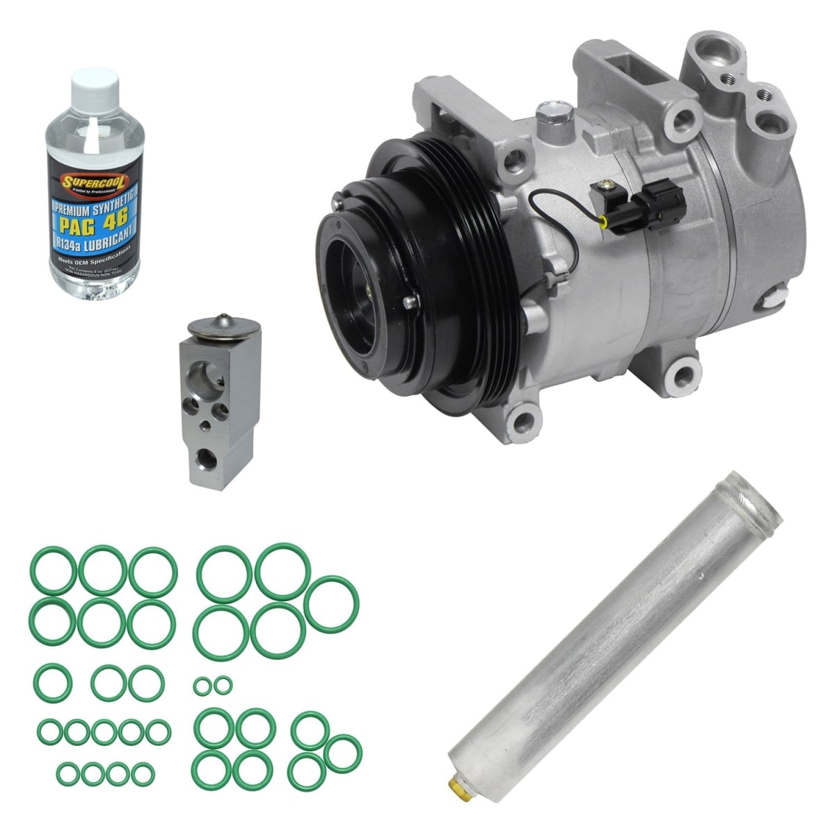 KT5062 Air Conditioners Compressor & Component Kit for 2004 Nissan Pathfinder Armada