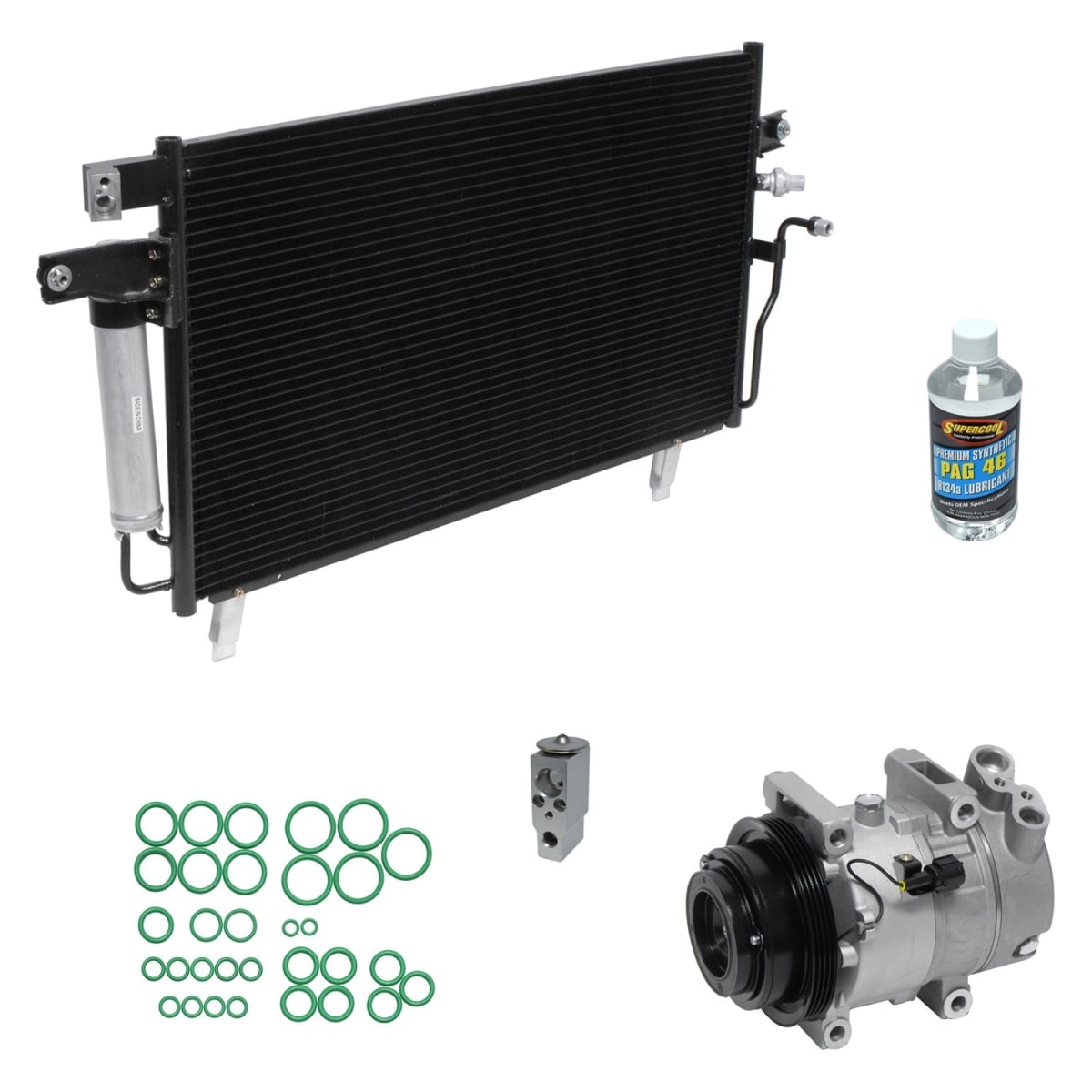 KT5062A Air Conditioners Compressor & Component Kit for 2004 Nissan Pathfinder Armada