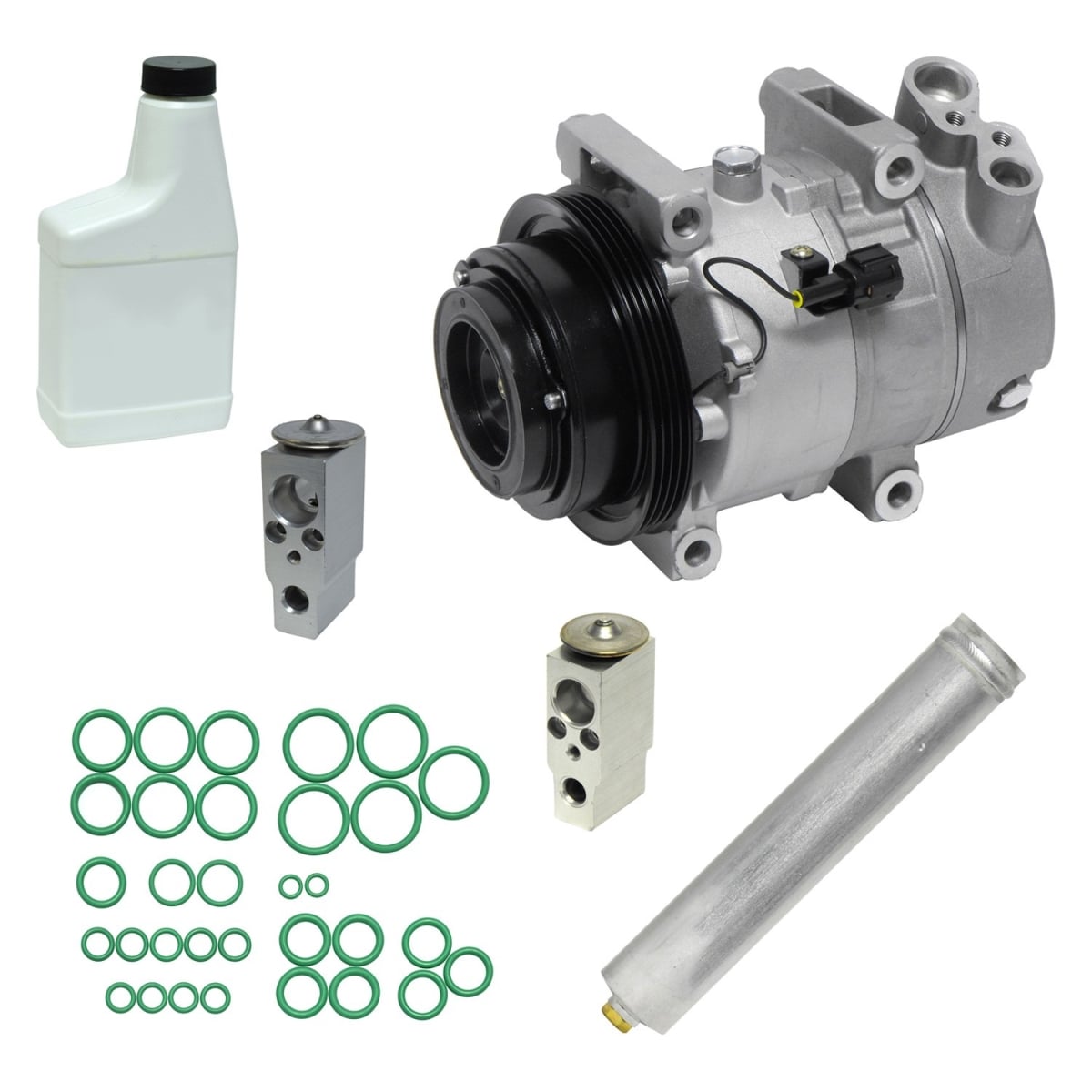KT5063 Air Conditioners Compressor & Component Kit for 2004 Nissan Pathfinder Armada