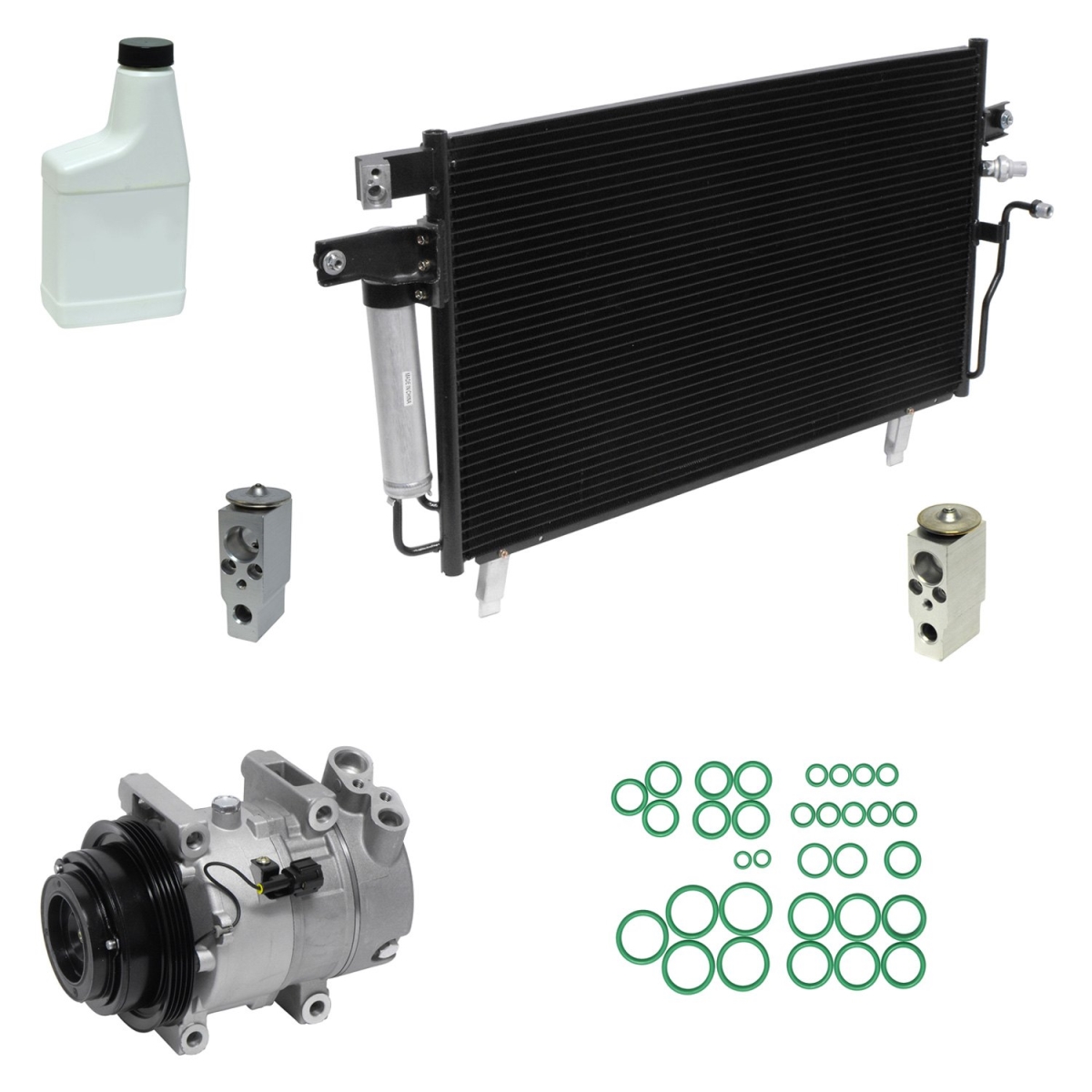 KT5063A Air Conditioners Compressor & Component Kit for 2004 Nissan Pathfinder Armada