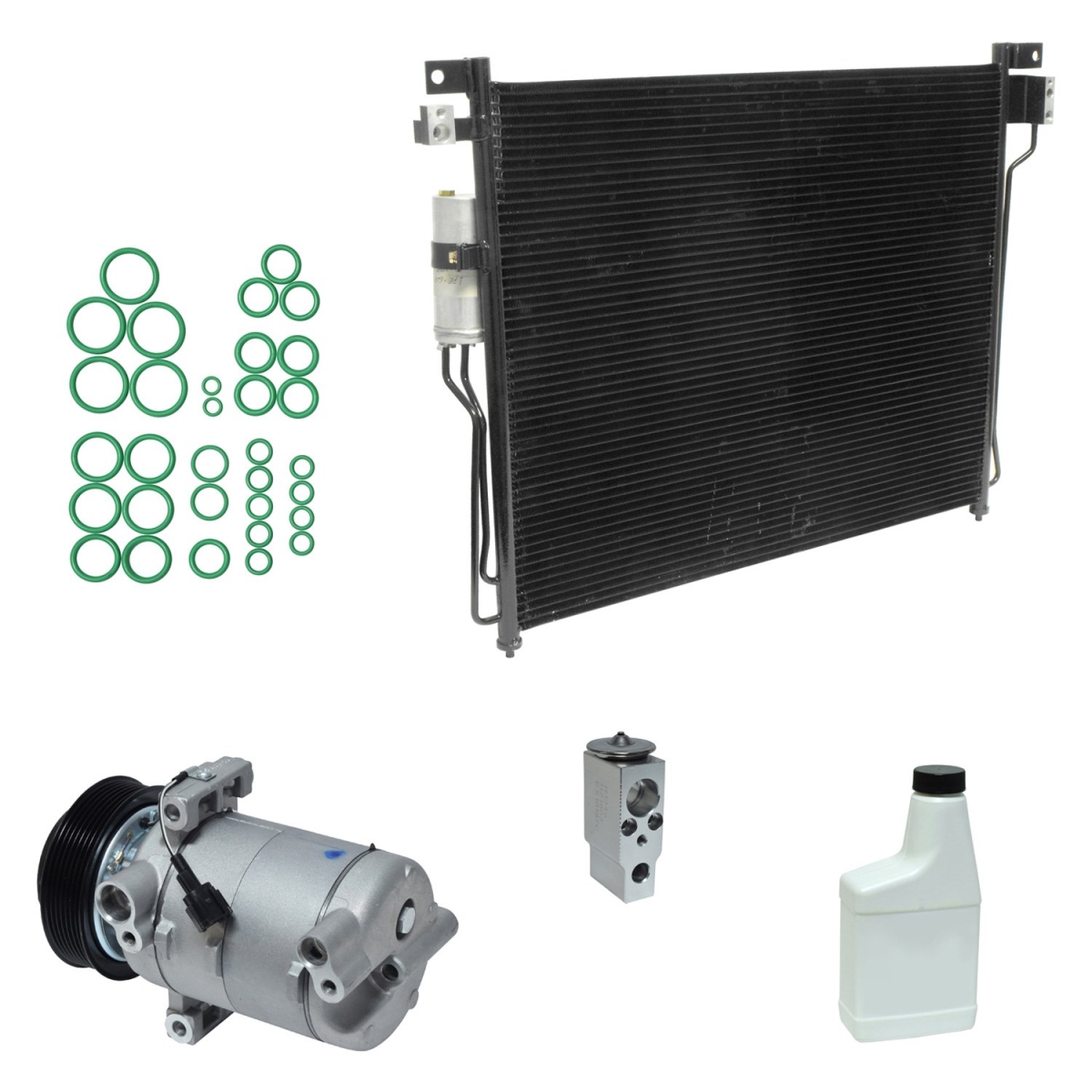 KT5066A Air Conditioners Compressor & Component Kit for 2013-2016 Nissan Frontier