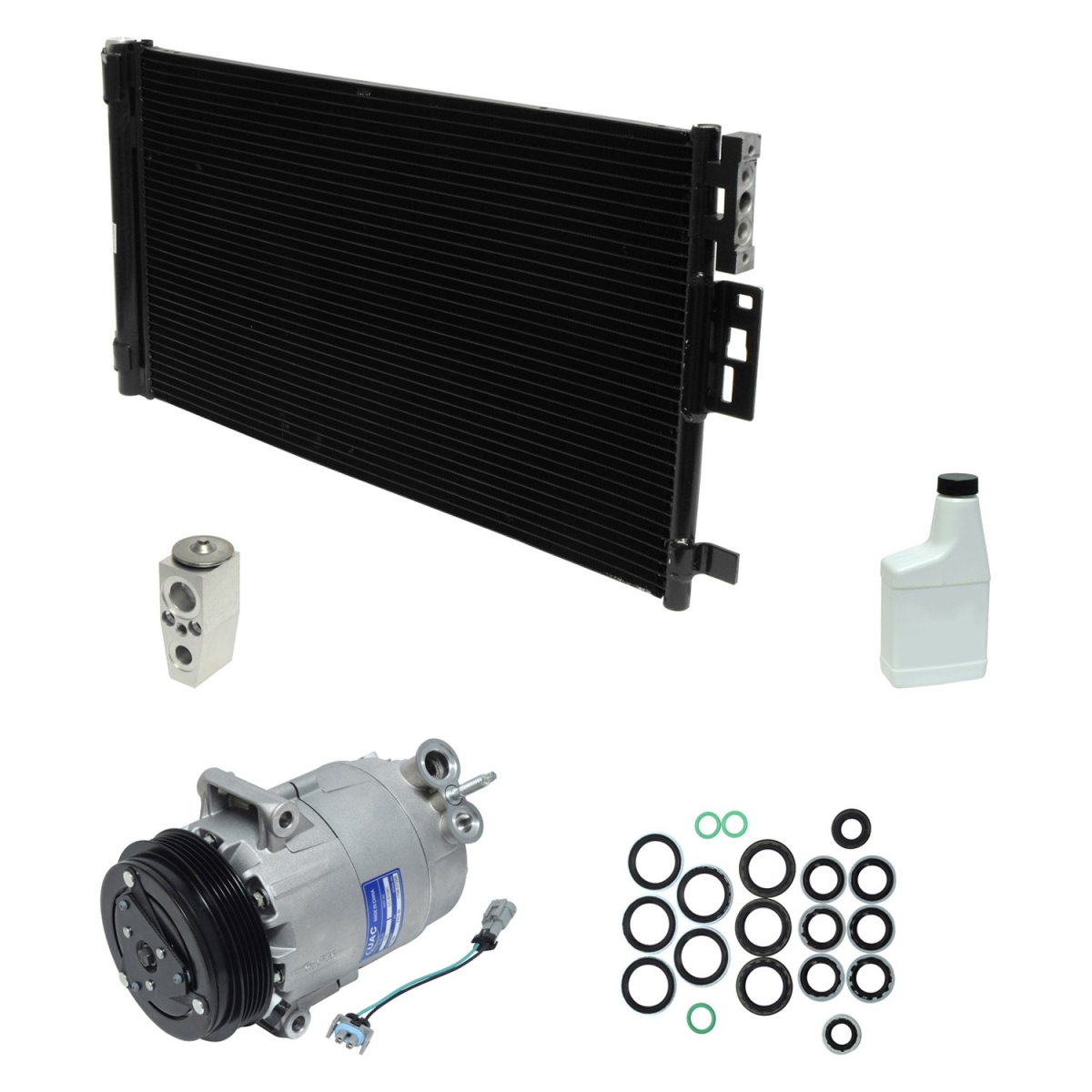 KT5069A Air Conditioners Compressor & Component Kit for 2006-2007 Saturn Ion