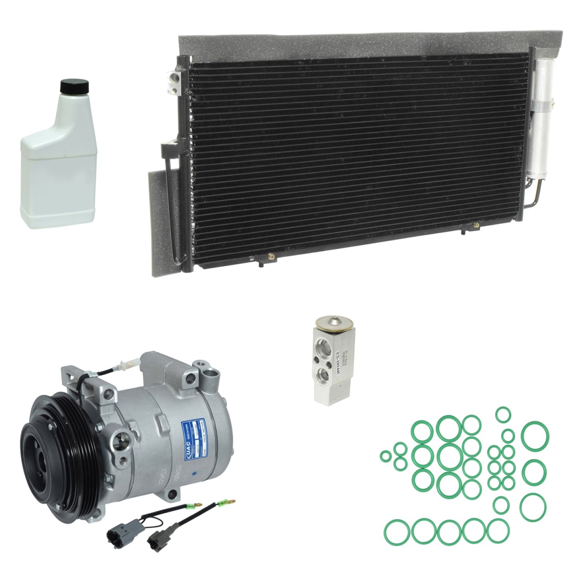 KT5072A Air Conditioners Compressor & Component Kit for 2002-2003 Subaru Impreza