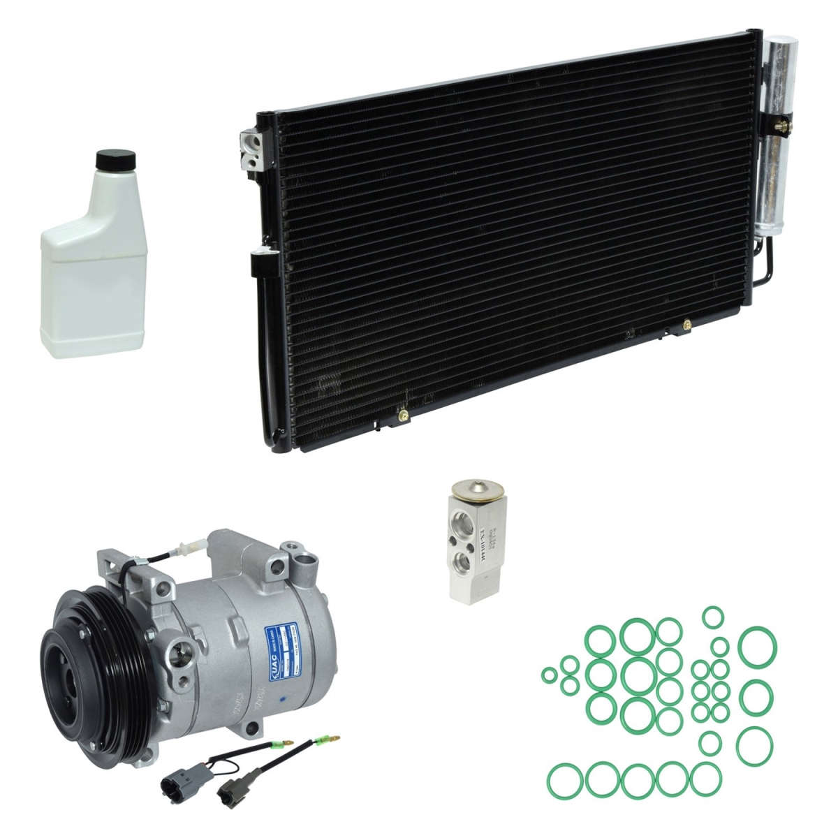 KT5072B Air Conditioners Compressor & Component Kit for 2004 Subaru Impreza