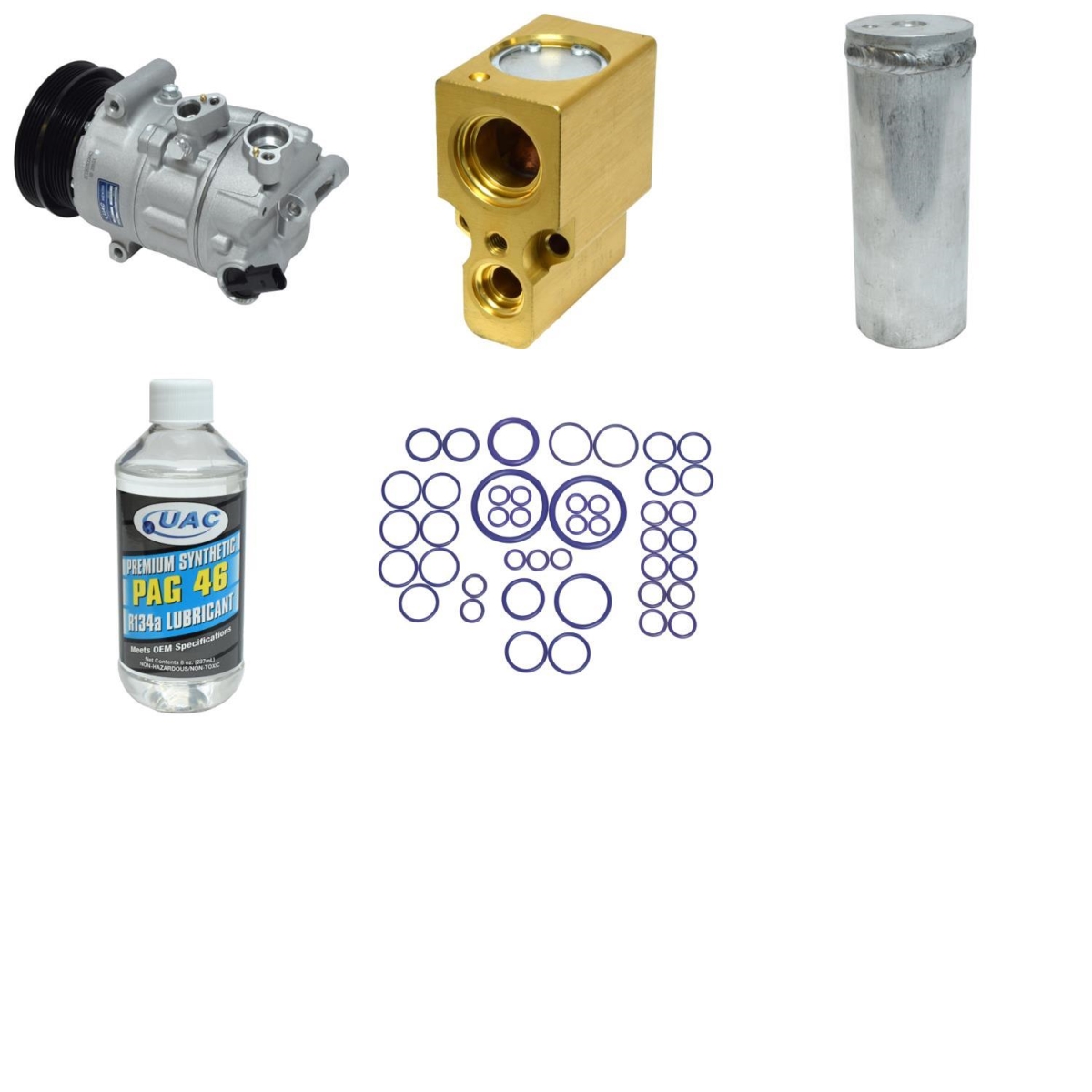 KT5077 Compressor & Component Kit for 2006-2010 Volkswagen Beetle