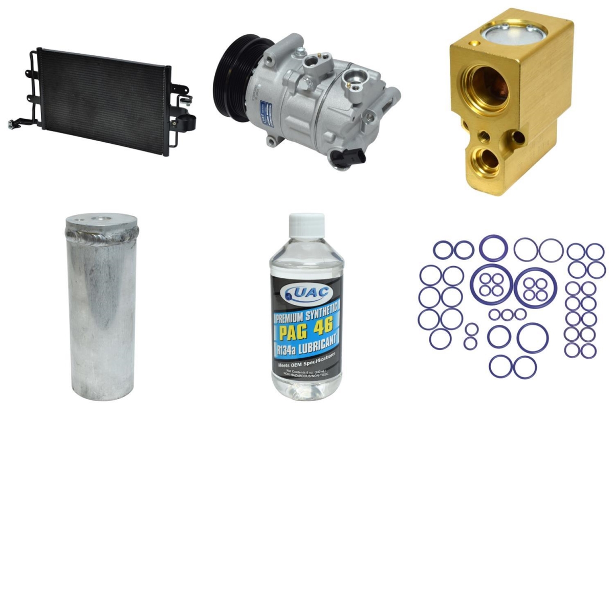 KT5077B Compressor & Component Kit for 2006 Volkswagen Beetle