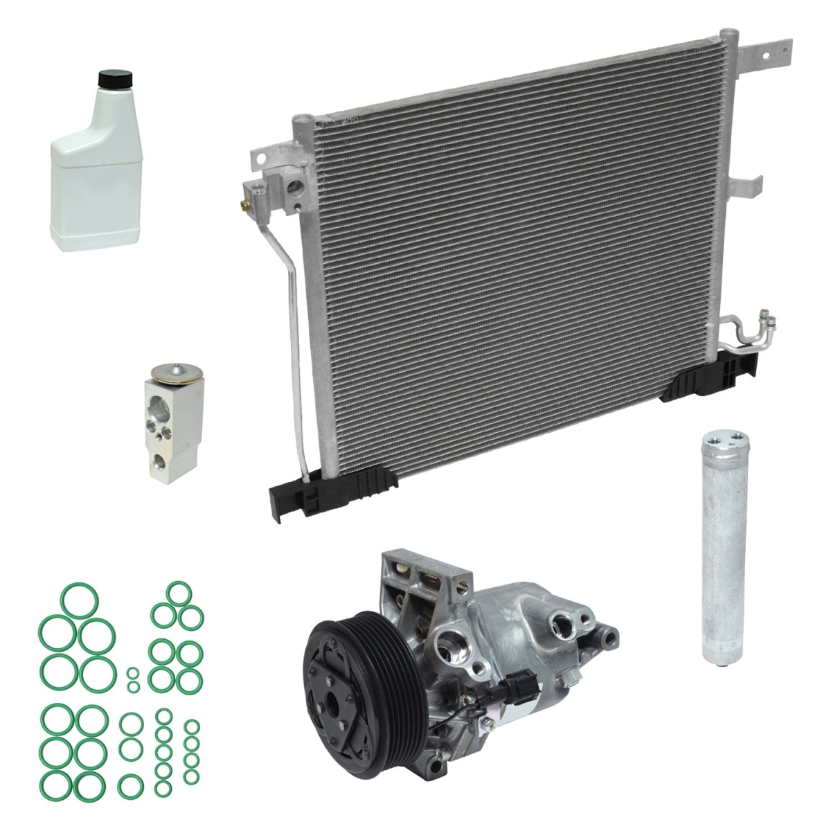 KT5088A Air Conditioners Compressor & Component Kit for 2012 Nissan Versa