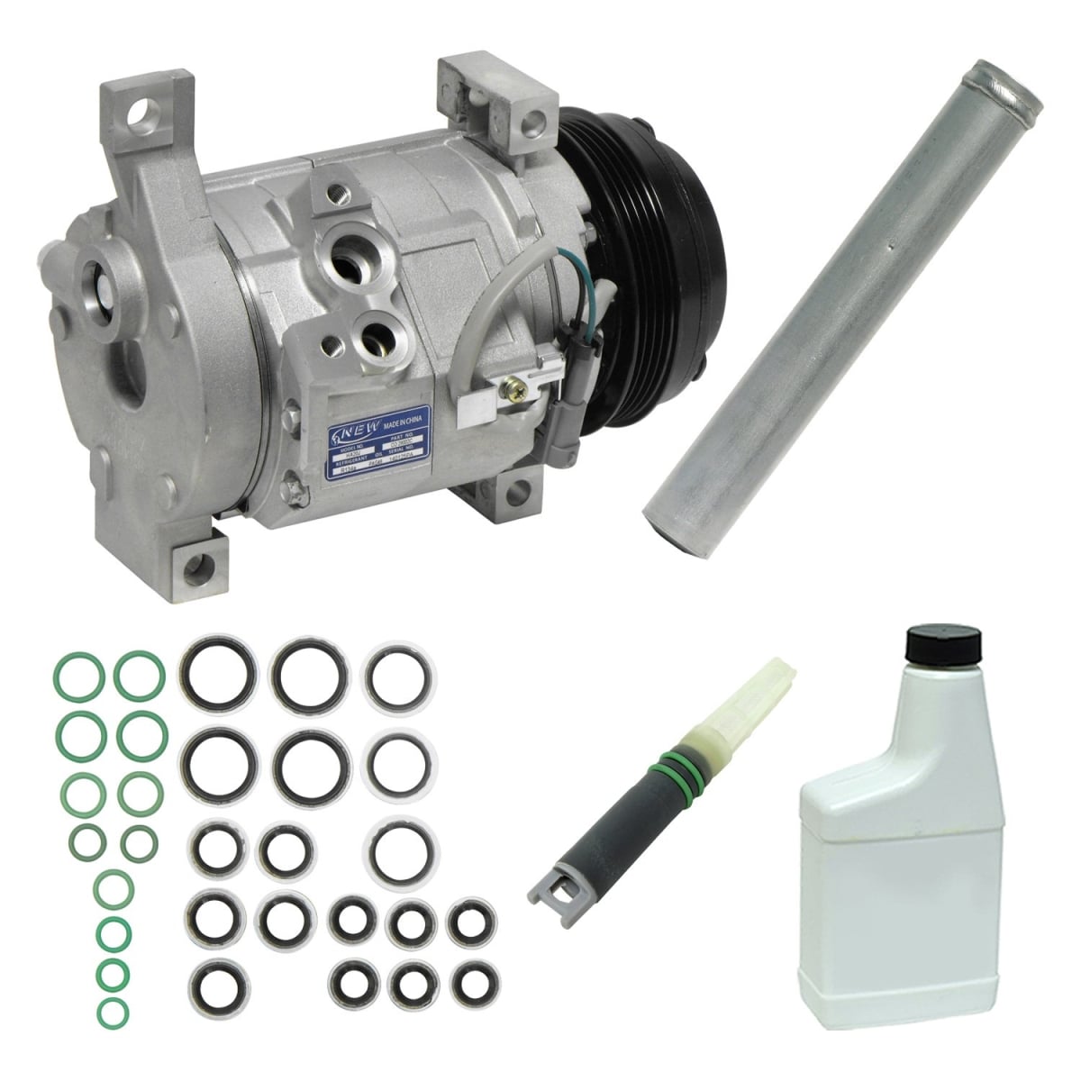 KT5091 Air Conditioners Compressor & Component Kit for 2006 Chevrolet Avalanche 1500