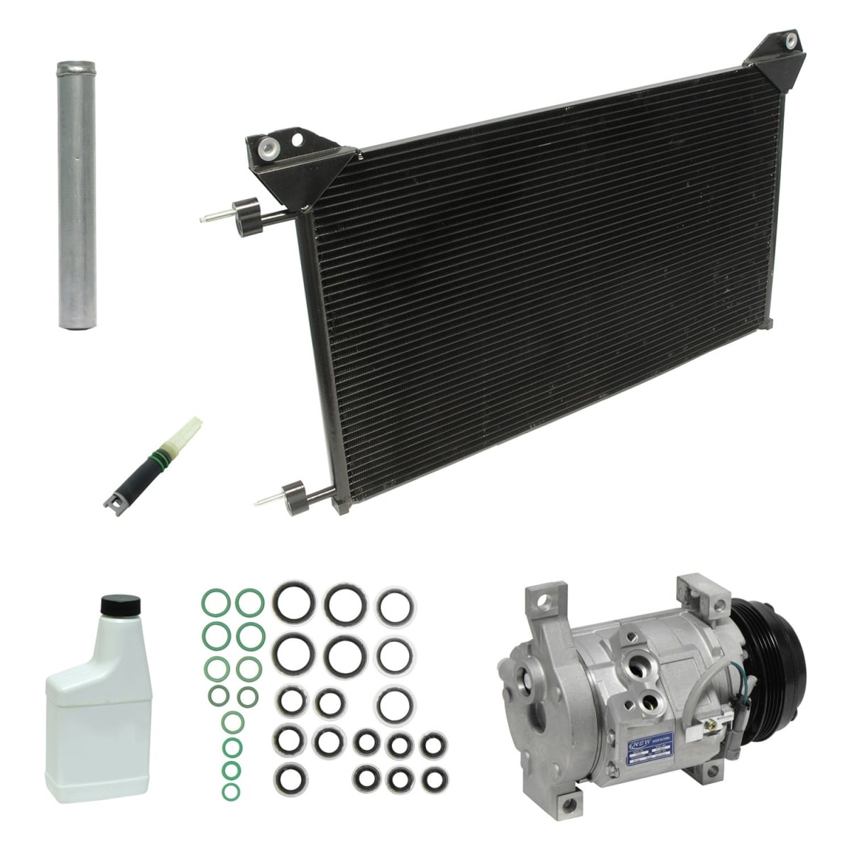 KT5091A Air Conditioners Compressor & Component Kit for 2006 Chevrolet Avalanche 1500