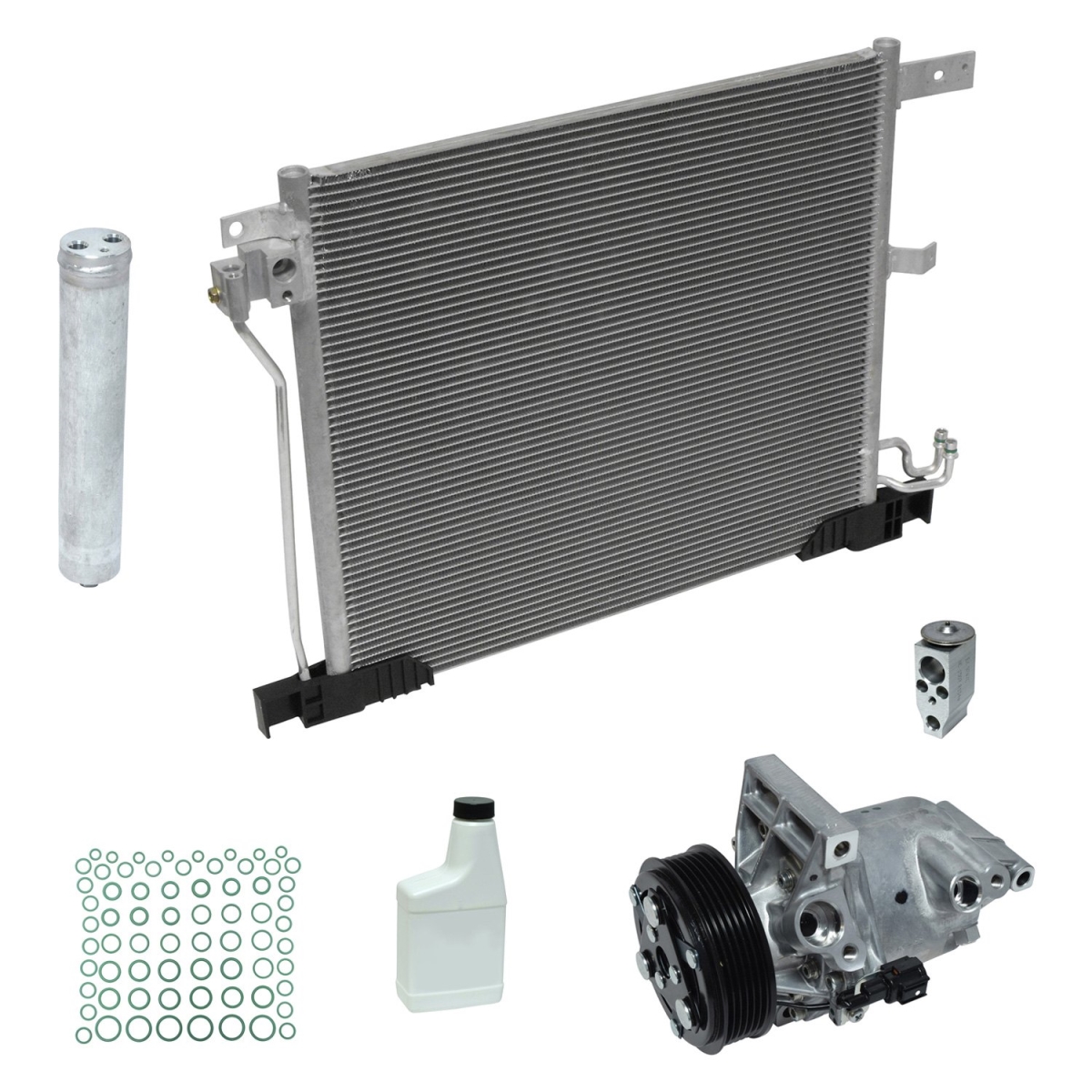 KT5092A Air Conditioners Compressor & Component Kit for 2014-2017 Nissan Juke