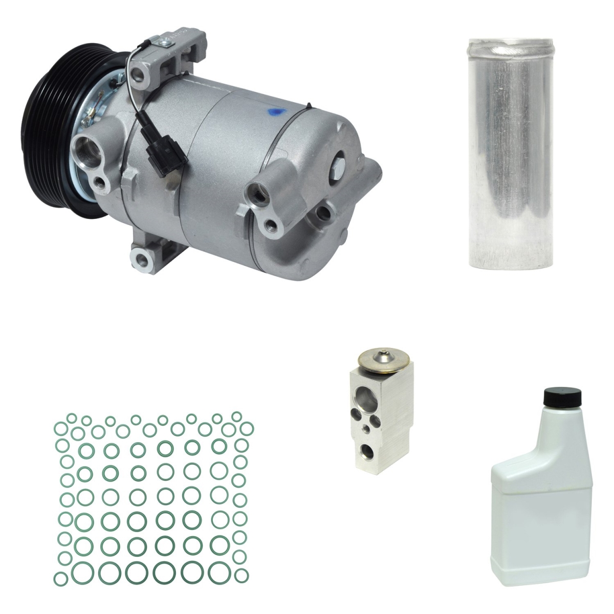 KT5095 Air Conditioners Compressor & Component Kit for 2014-2015 Nissan Xterra