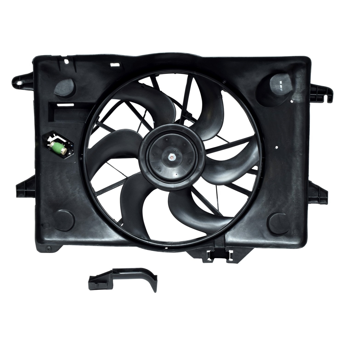 FA70177C Radiator & Condenser Fan Assembly for 2000-2002 Ford Crown Victoria