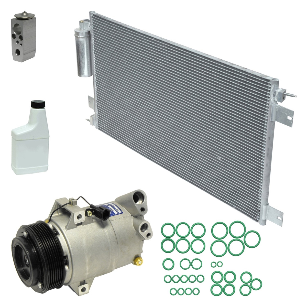 KT5096A Air Conditioners Compressor & Component Kit for 2012-2013 Nissan NV1500