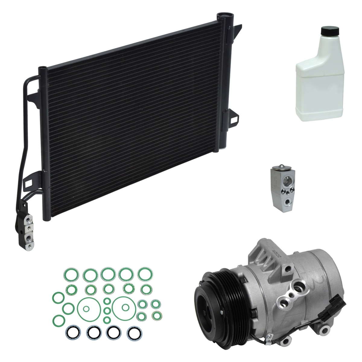 KT5344A Air Conditioners Compressor & Component Kit for 2010-2012 Ford Fusion