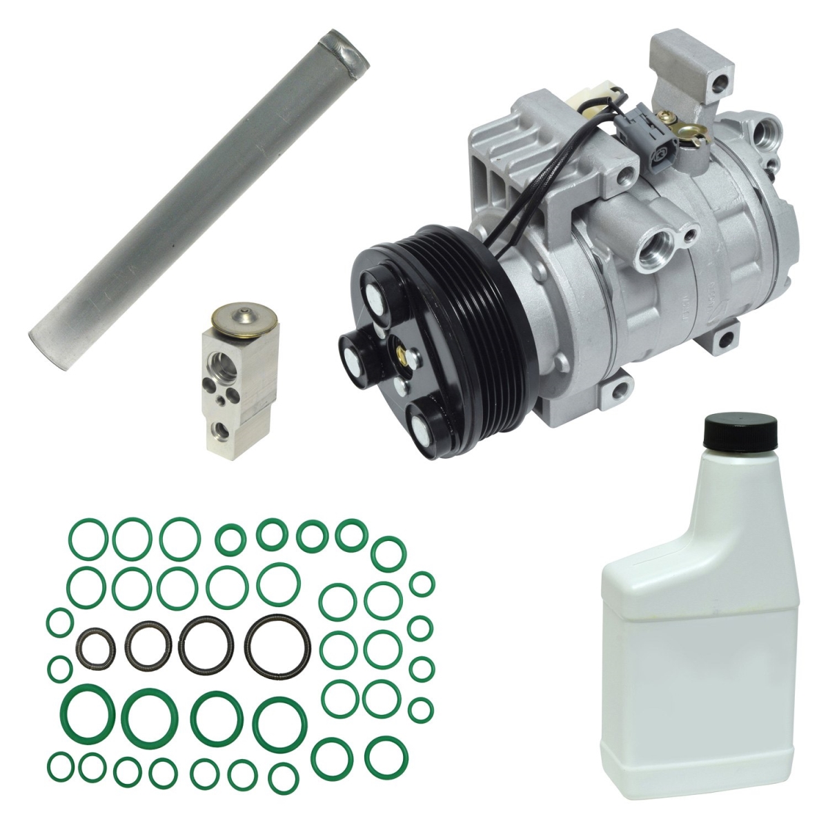 KT5355 Air Conditioners Compressor & Component Kit for 2007-2008 Mazda CX-7