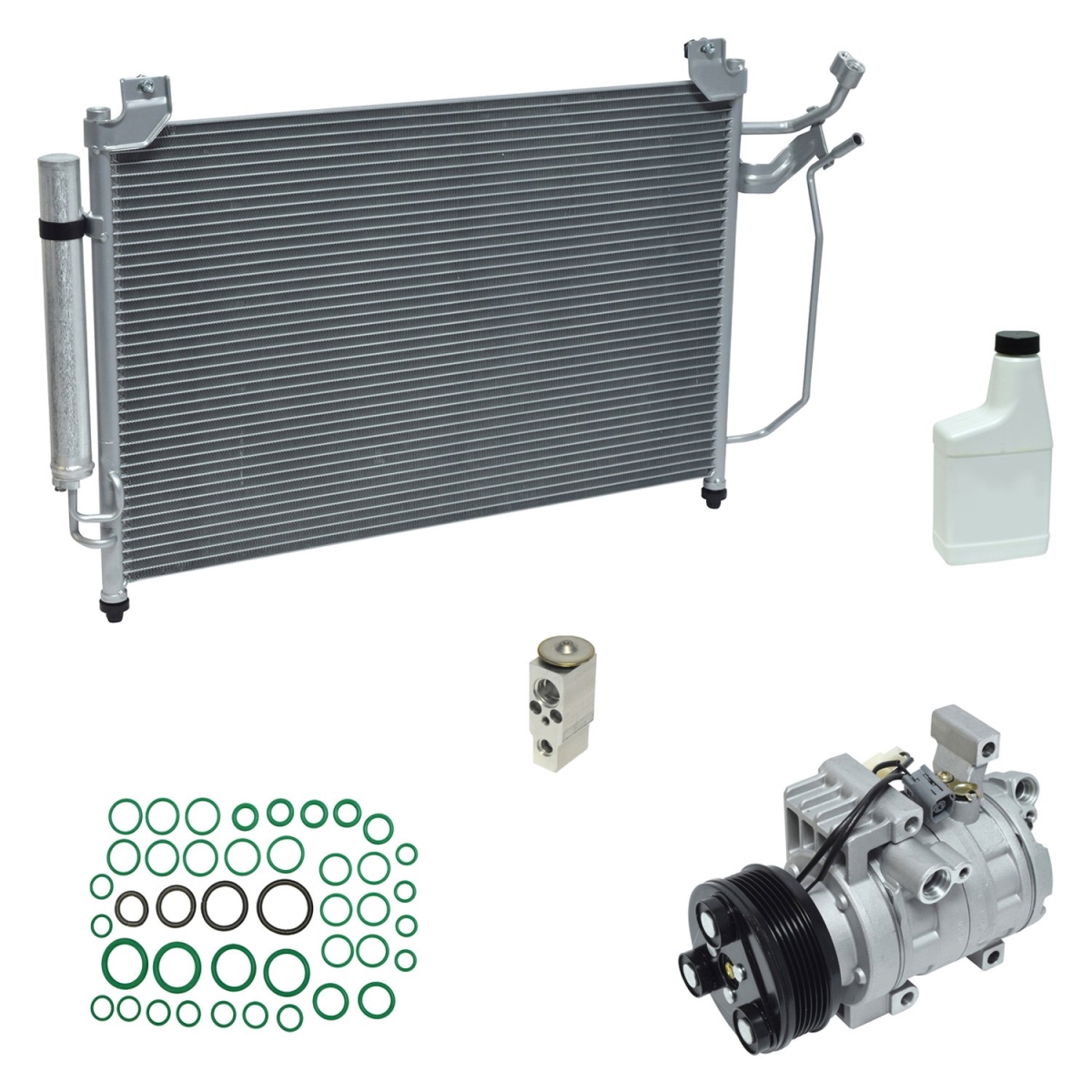 KT5355A Air Conditioners Compressor & Component Kit for 2007-2008 Mazda CX-7