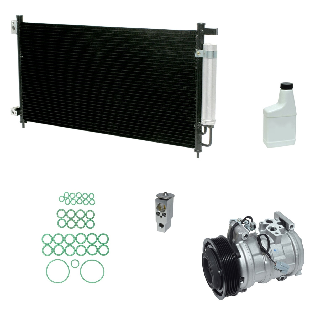 KT4013A Air Conditioners Compressor & Component Kit for 2007 Honda Accord