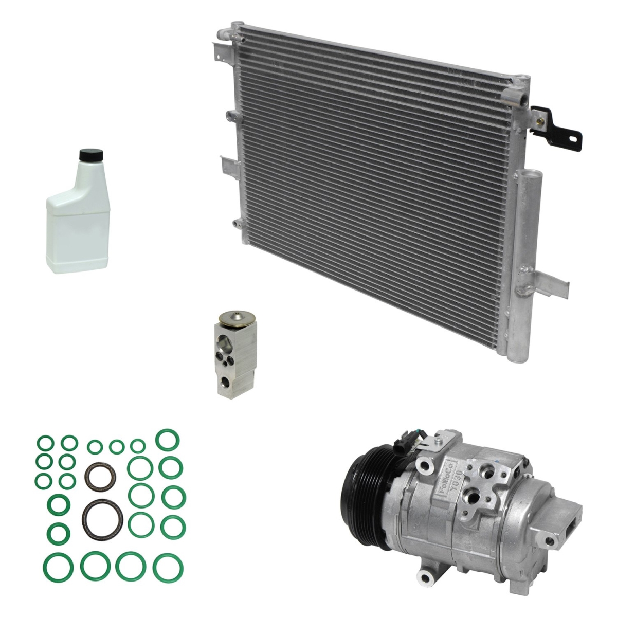 KT4655B Air Conditioners Compressor & Component Kit for 2011 Ford Edge
