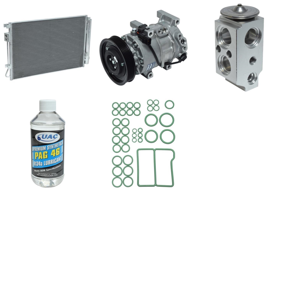 KT4704A Compressor & Component Kit for 2012 Hyundai Accent