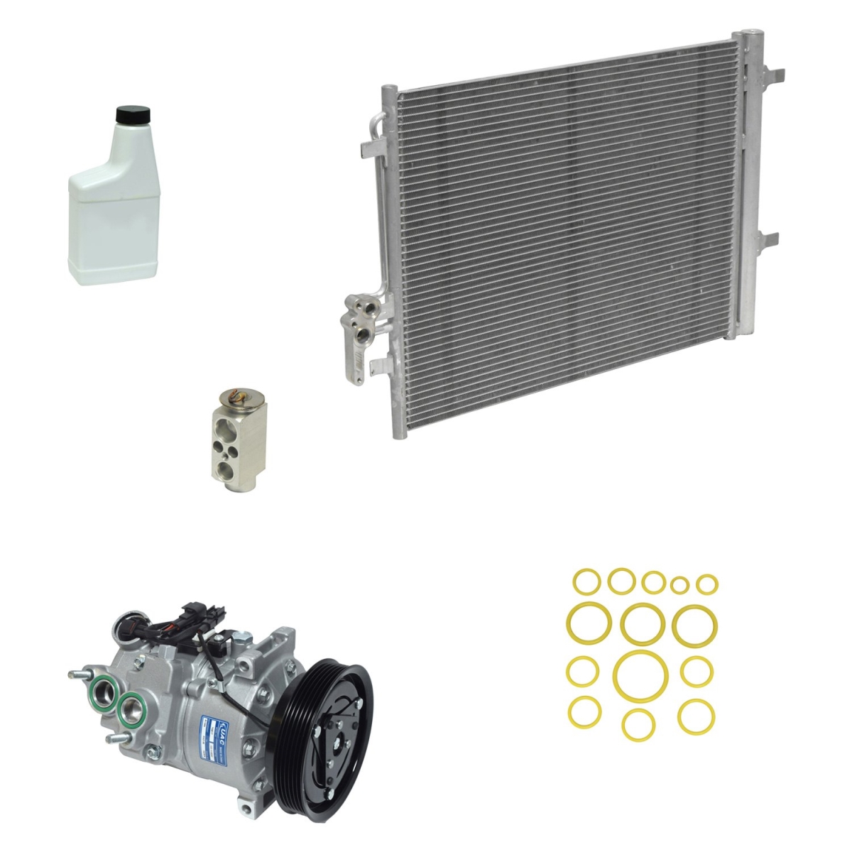 KT5359A Air Conditioners Compressor & Component Kit for 2007 Volvo S80