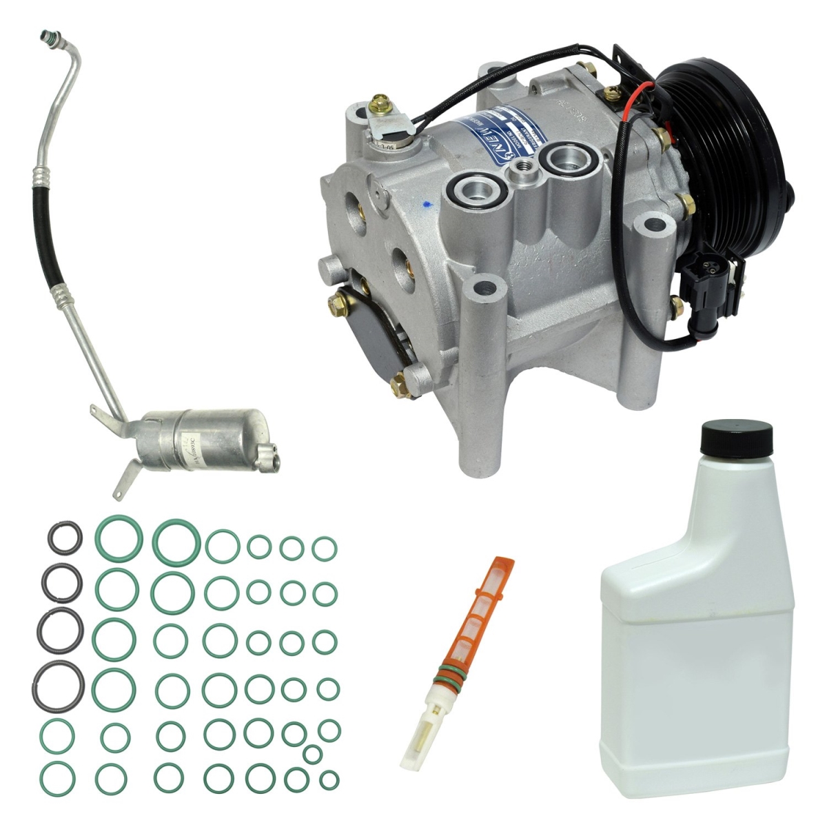 KT5347 Air Conditioners Compressor & Component Kit for 2002-2003 Jaguar X-Type