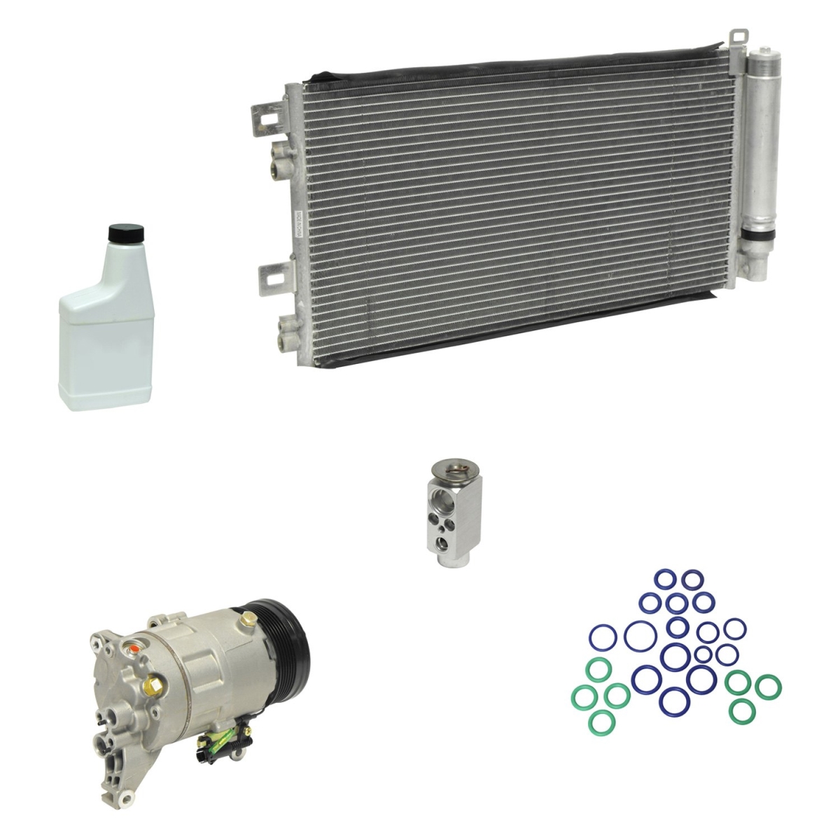 KT5349A Air Conditioners Compressor & Component Kit for 2002-2006 Mini Cooper