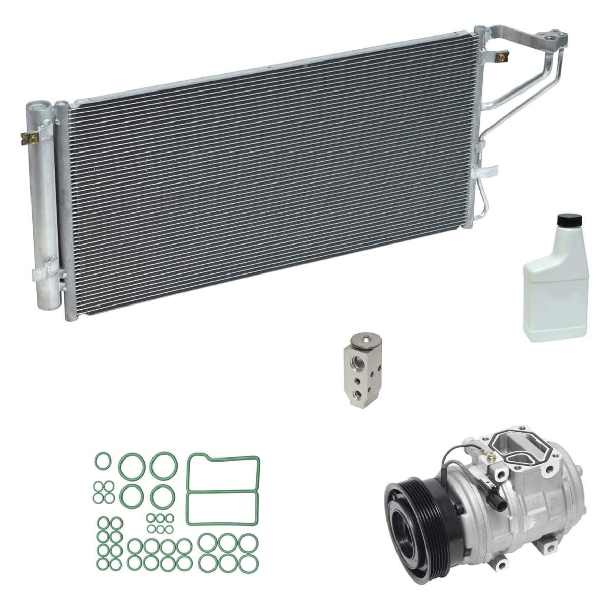 KT5352A Air Conditioners Compressor & Component Kit for 2010 Kia Rondo