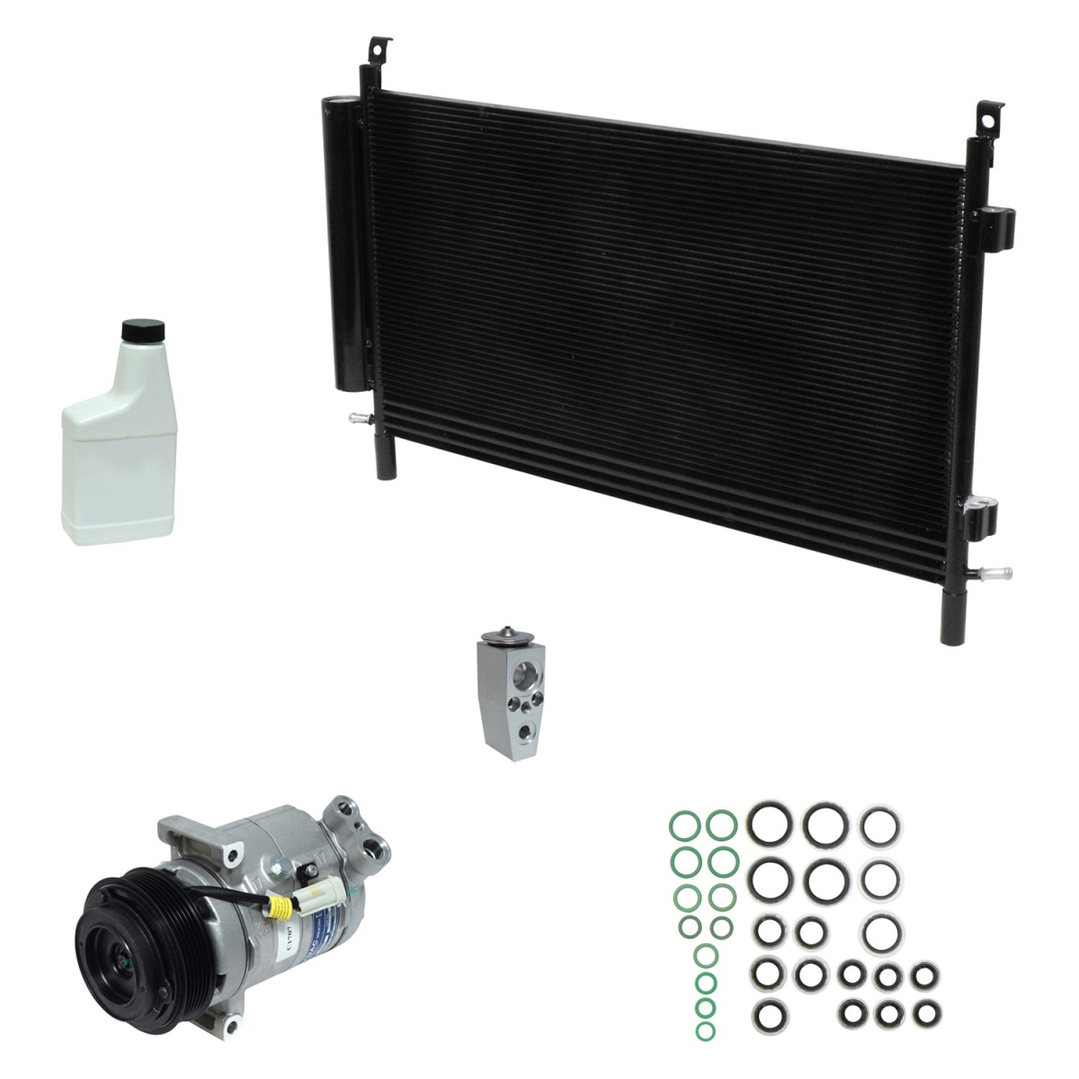 KT1327A Air Conditioners Compressor & Component Kit for 2010 Chevrolet Camaro
