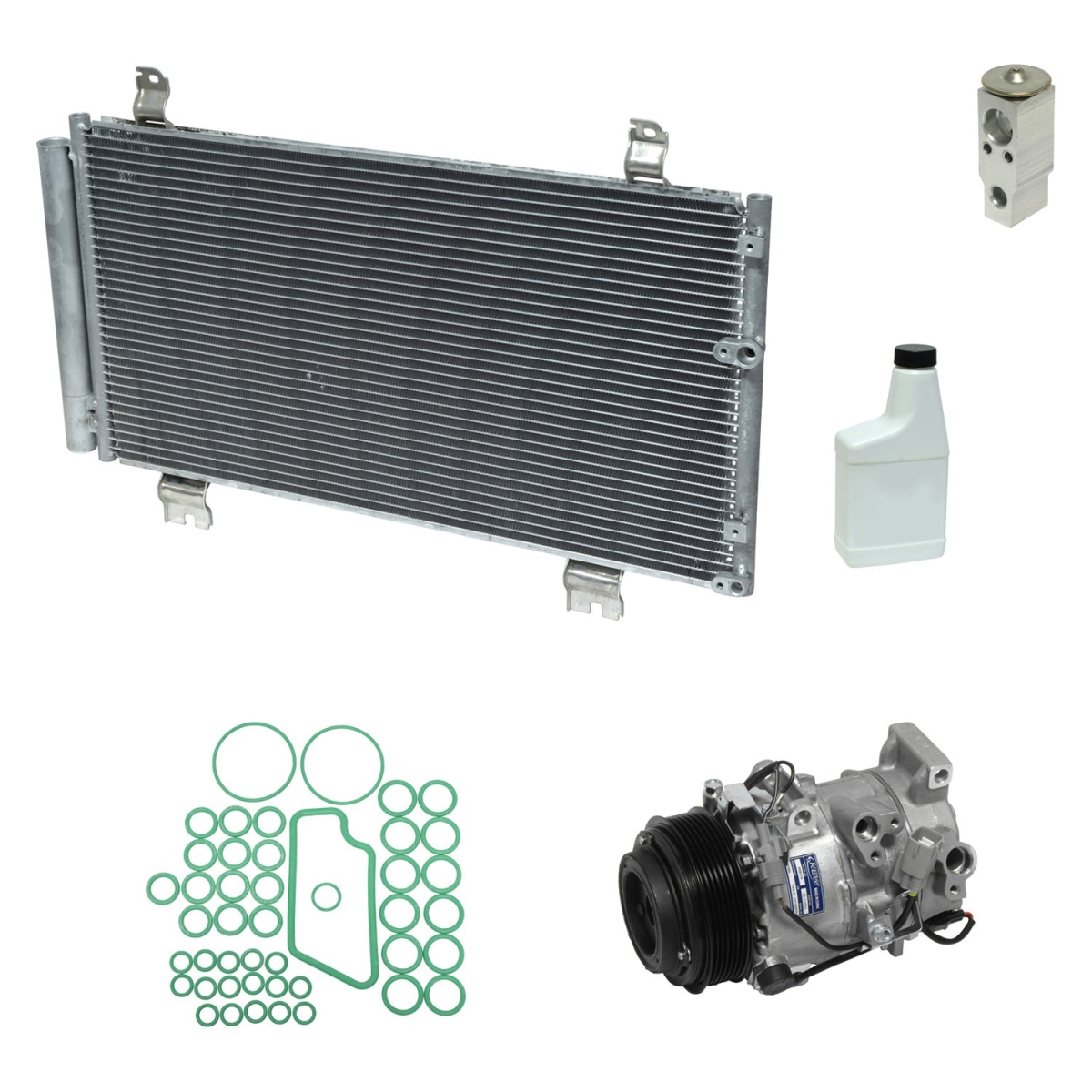 KT2232B Air Conditioners Compressor & Component Kit for 2006-2011 Lexus IS250