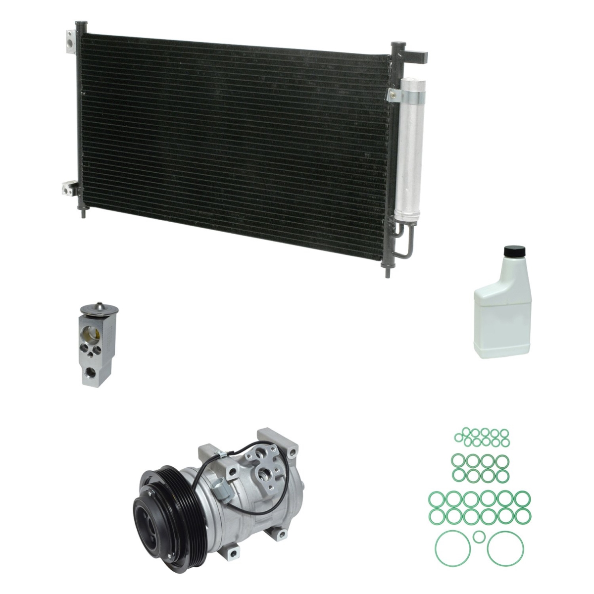 KT1036B Air Conditioners Compressor & Component Kit for 2007 Honda Accord