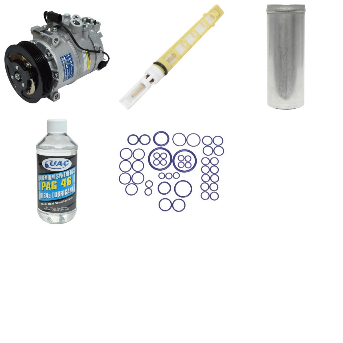 KT5372 Compressor & Component Kit for 2005 Audi A4 Quattro