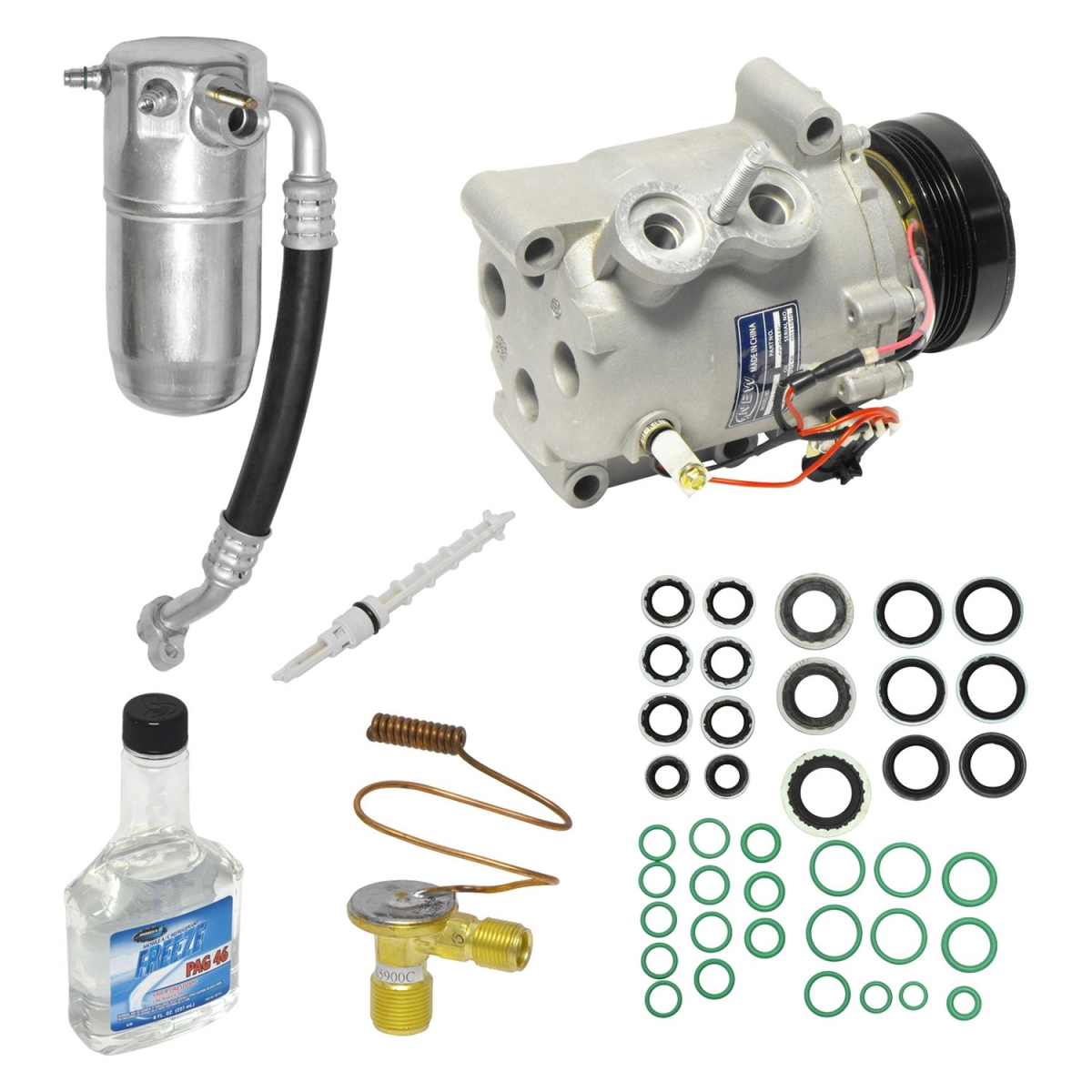 KT4427 Air Conditioners Compressor & Component Kit for 2004 Buick Rainier