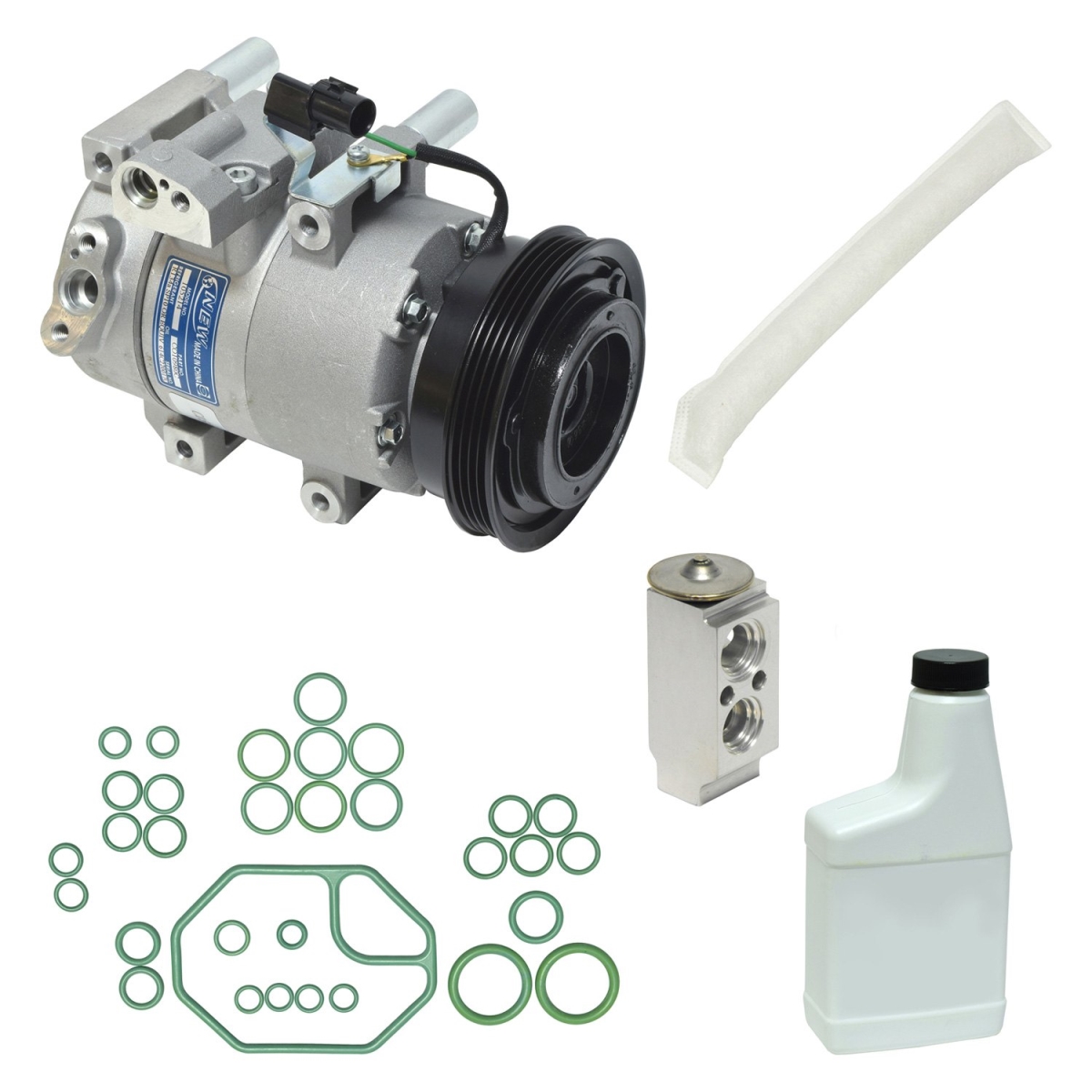 KT2142 Air Conditioners Compressor & Component Kit for 2008 Kia Rio5