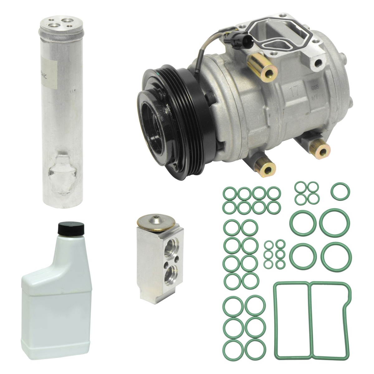 KT3753 Air Conditioners Compressor & Component Kit for 2005-2007 Kia Sportage LX