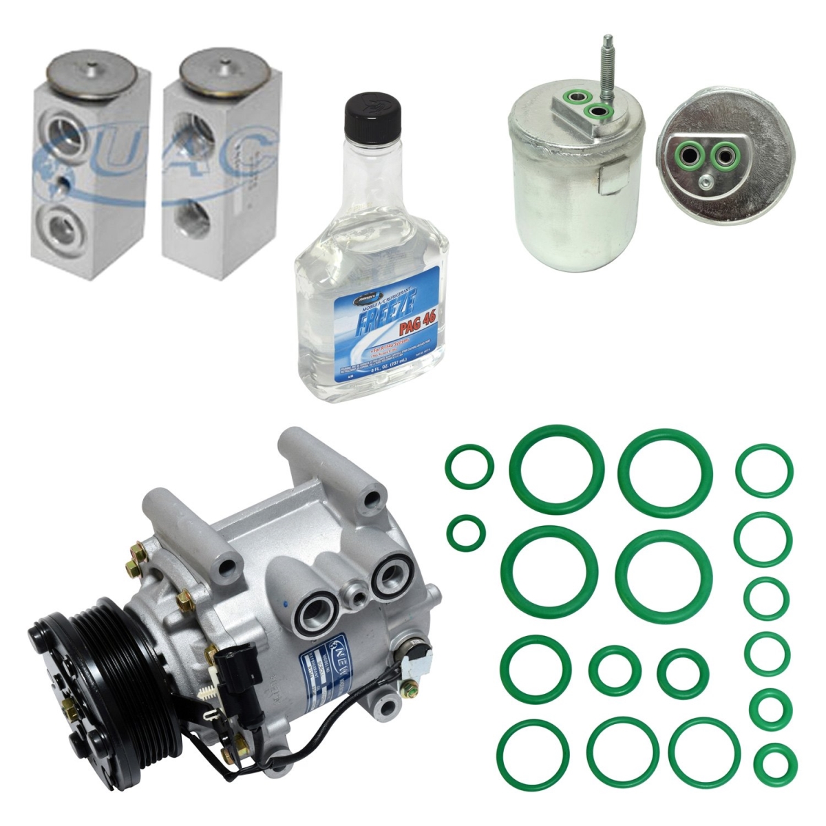 KT1689 Air Conditioners Compressor & Component Kit for 2005 Ford Thunderbird