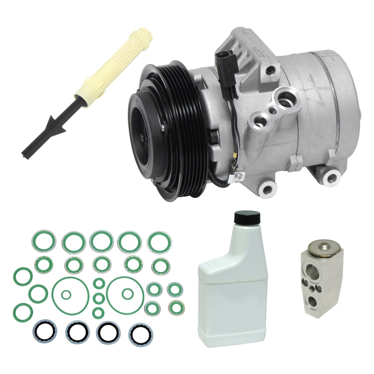 KT2881 Air Conditioners Compressor & Component Kit for 2006-2009 Ford Fusion
