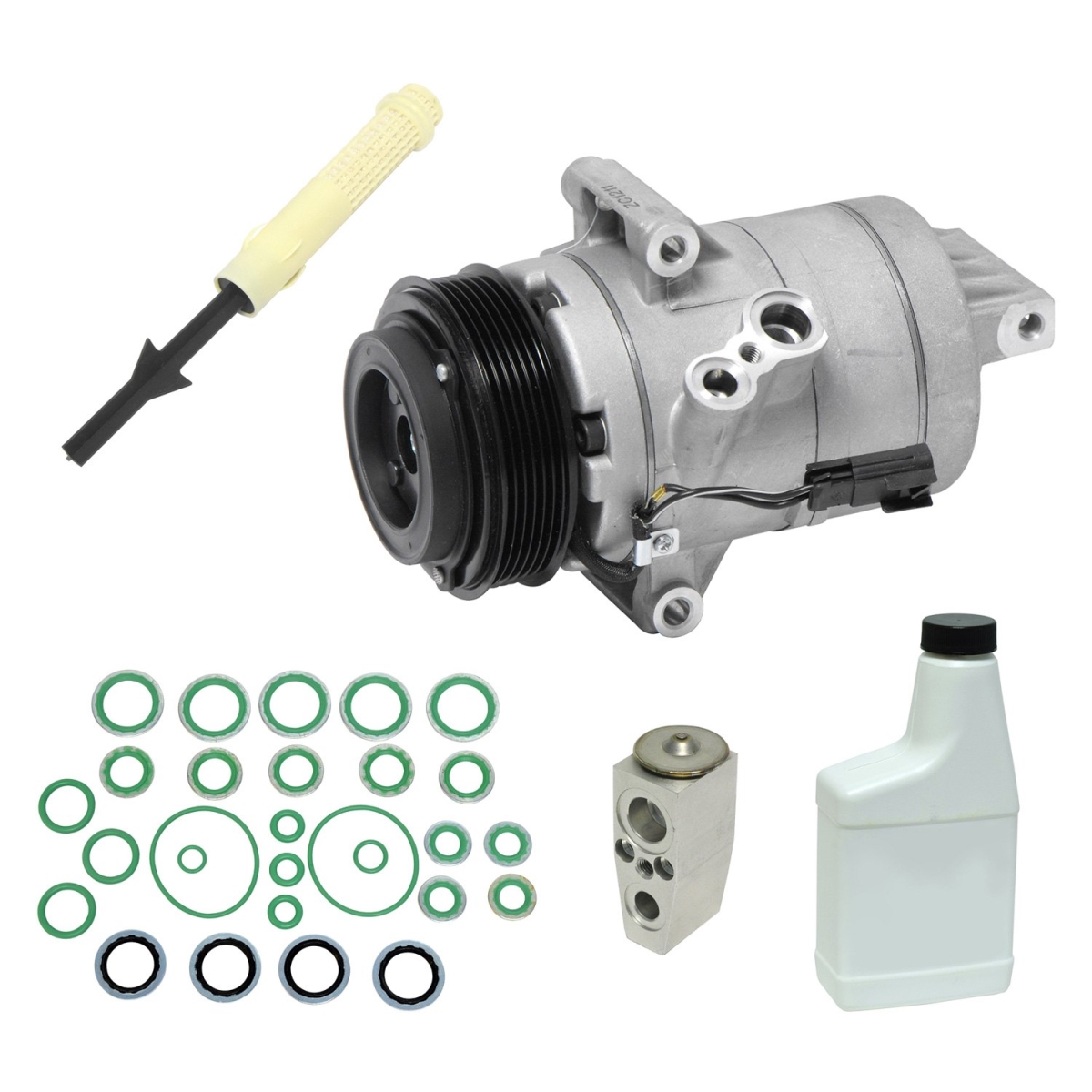 KT2887 Air Conditioners Compressor & Component Kit for 2007-2008 Lincoln MKZ Base
