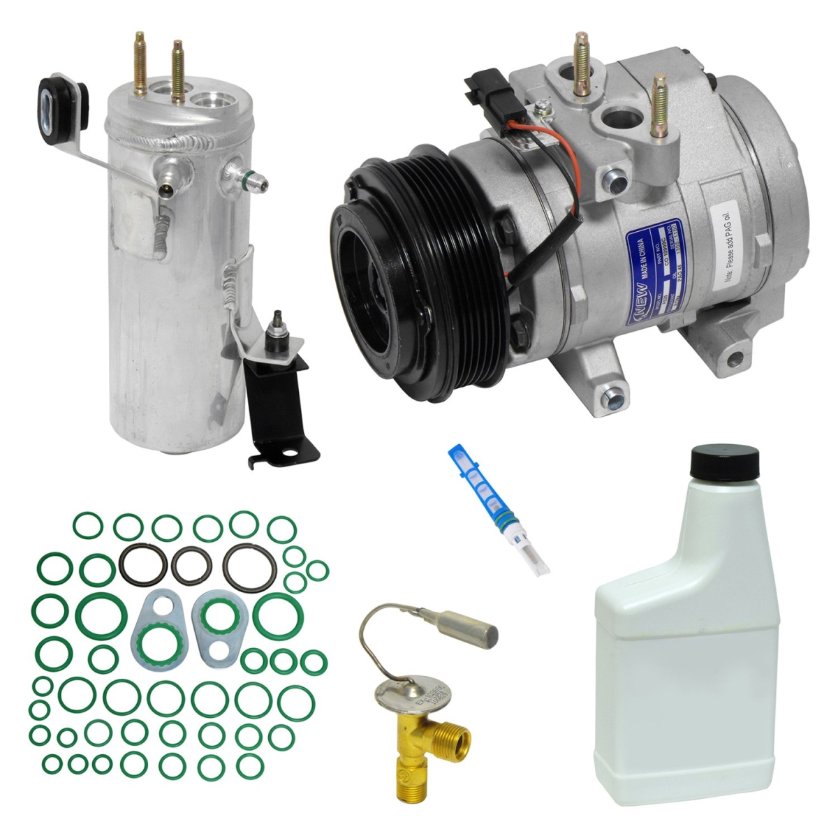 KT2103 Air Conditioners Compressor & Component Kit for 2008-2010 Ford Explorer