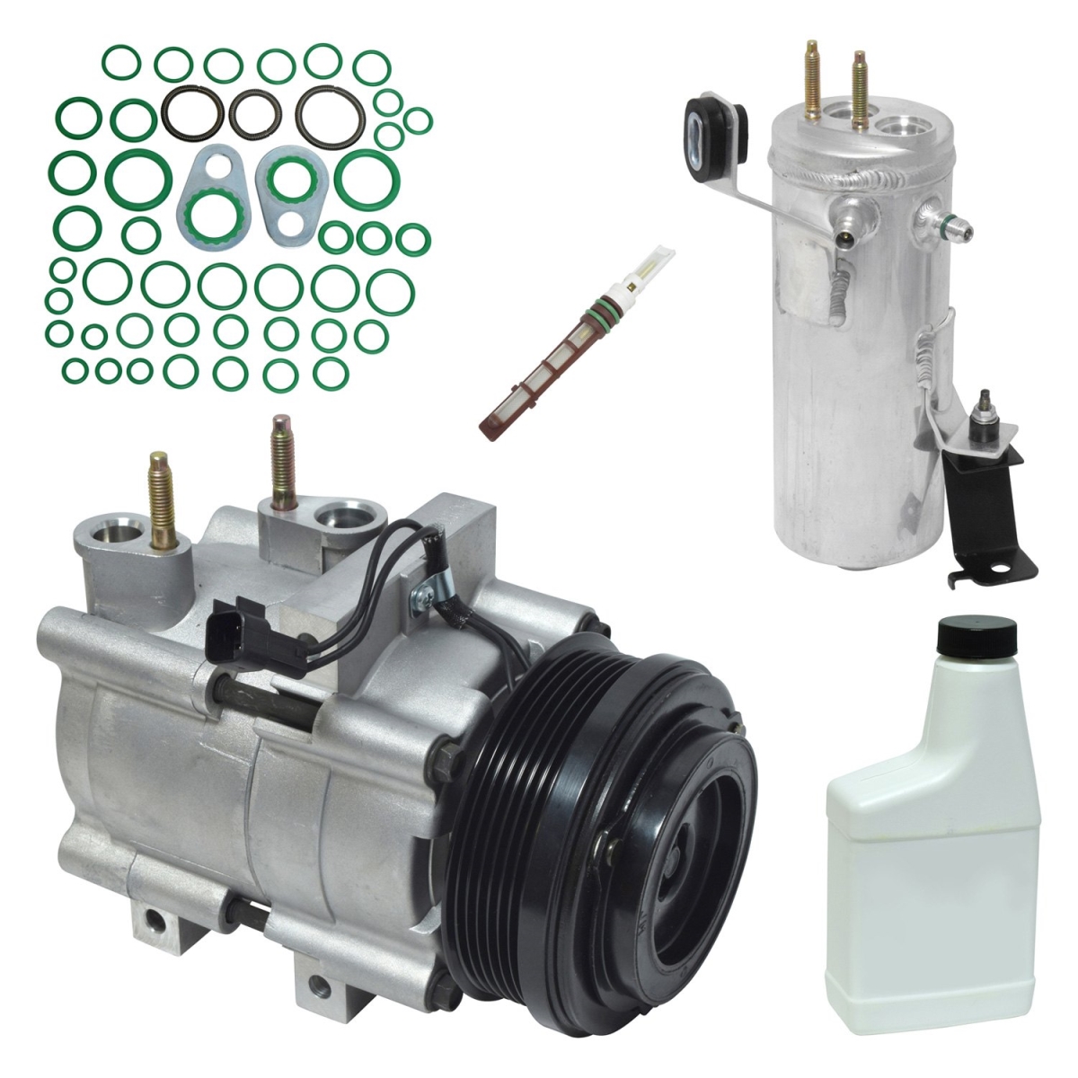 KT2085 Air Conditioners Compressor & Component Kit for 2006-2007 Ford Explorer