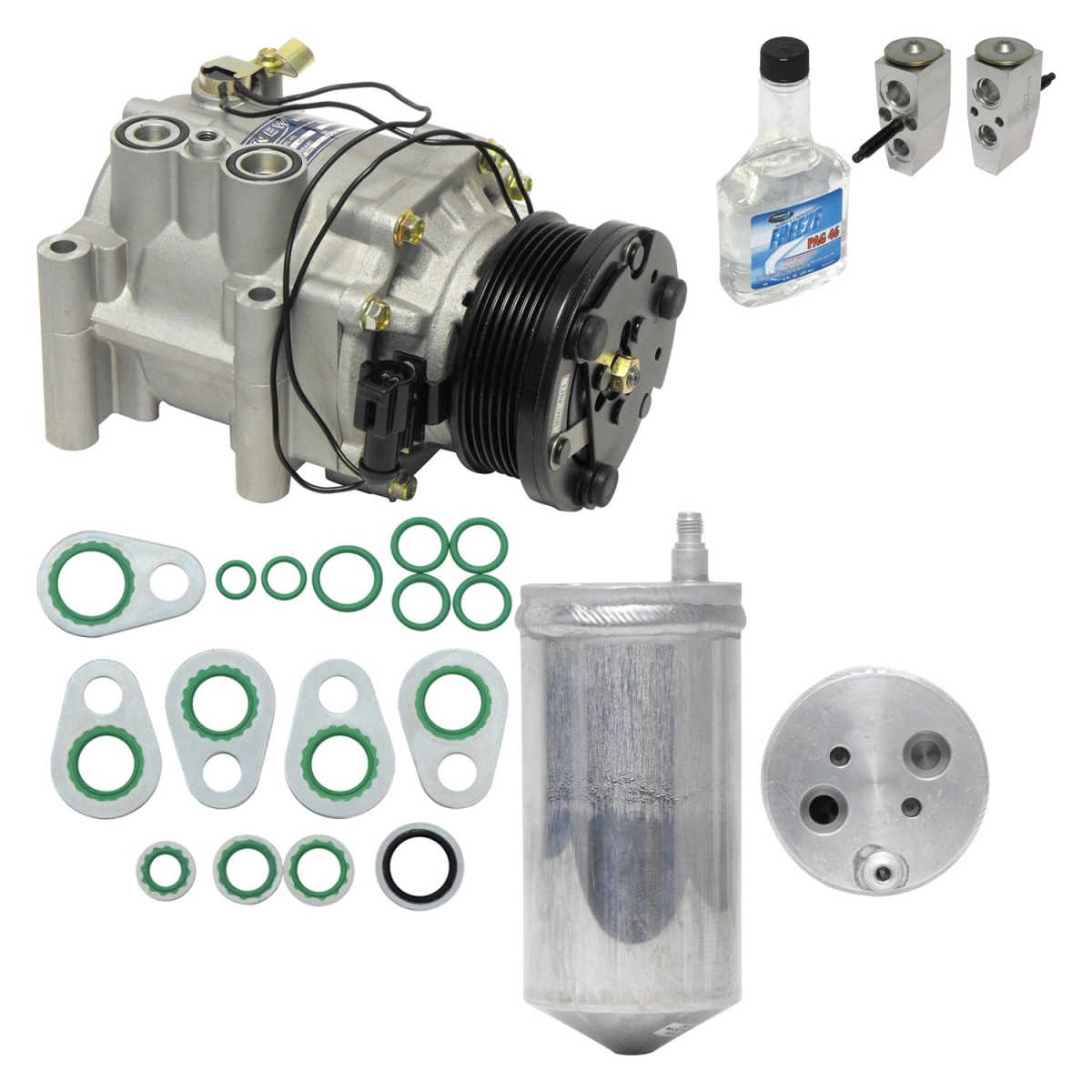 KT2029 Air Conditioners Compressor & Component Kit for 2008 Ford Escape