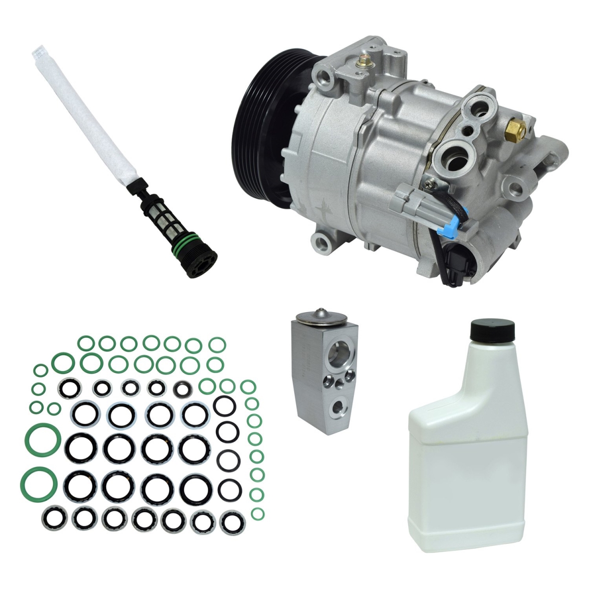 KT1230 Air Conditioners Compressor & Component Kit for 2010-2010 Buick Lacrosse CX