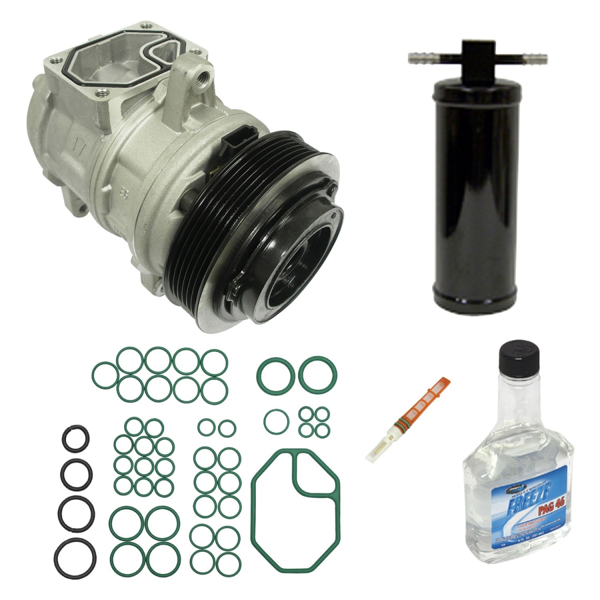 KT3990 Air Conditioners Compressor & Component Kit for 1991 Ford Country Squire
