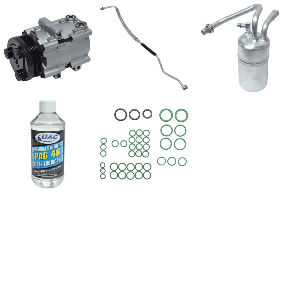 KT1397 Compressor & Component Kit for 2003-2004 Ford Mustang
