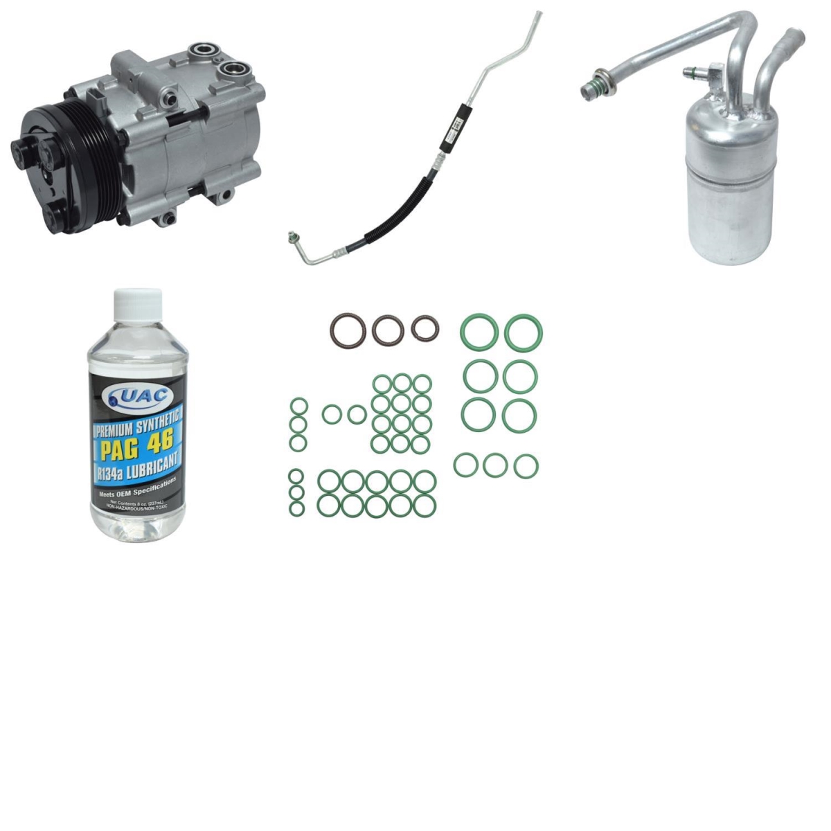 KT1402 Compressor & Component Kit for 1996-1998 Ford Mustang