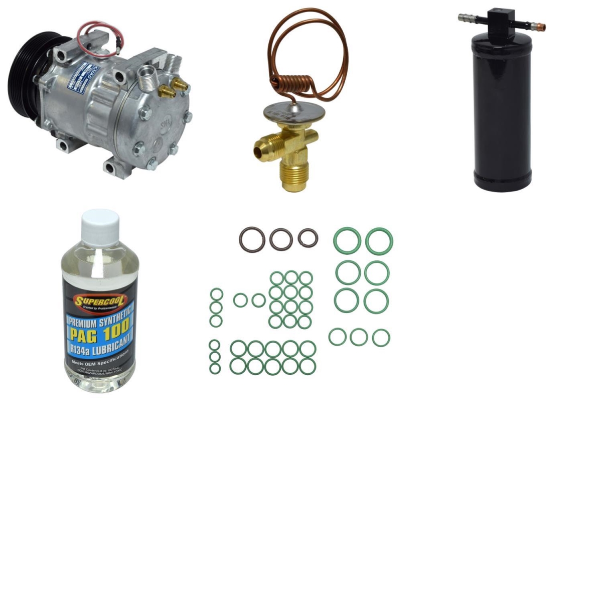 KT4347 Compressor & Component Kit for 1985 Ford Escort
