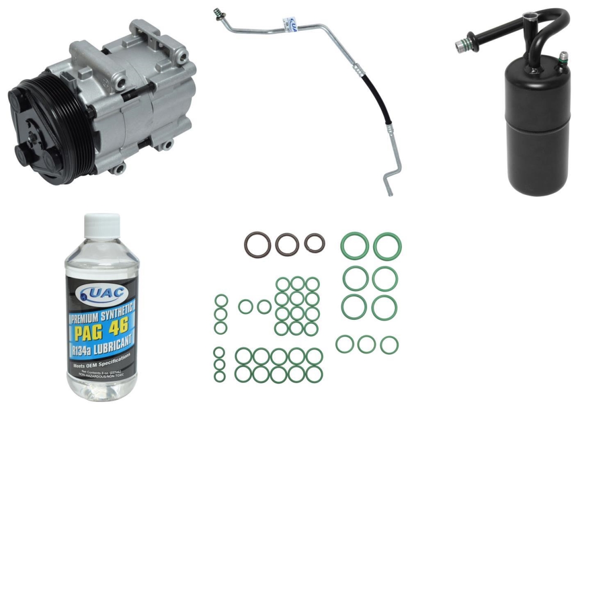 KT1506 Compressor & Component Kit for 1994-1995 Ford Mustang