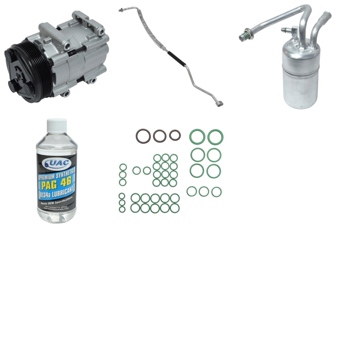 KT1491 Compressor & Component Kit for 2002-2004 Ford Mustang