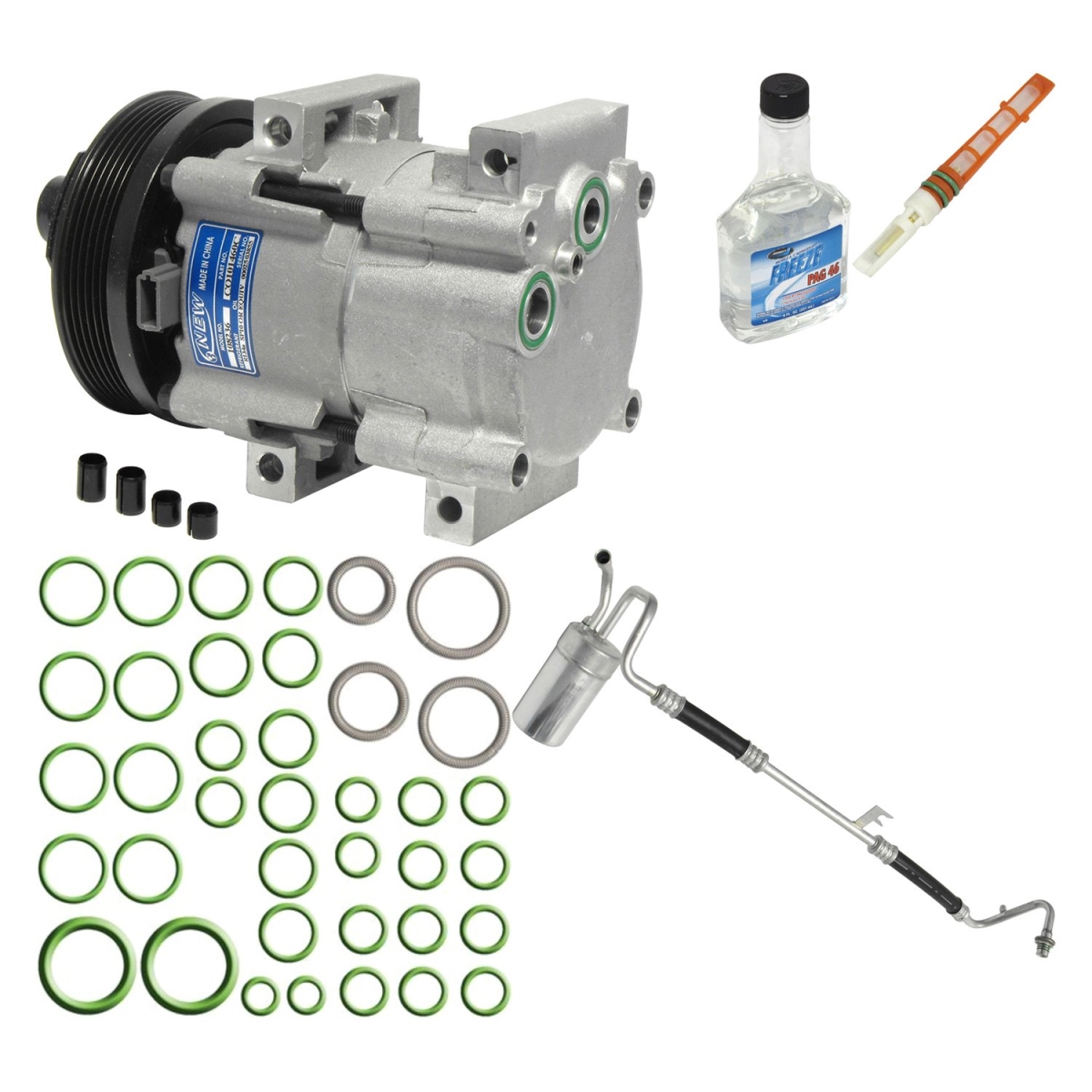 KT1529 Air Conditioners Compressor & Component Kit for 2000 Mercury Sable
