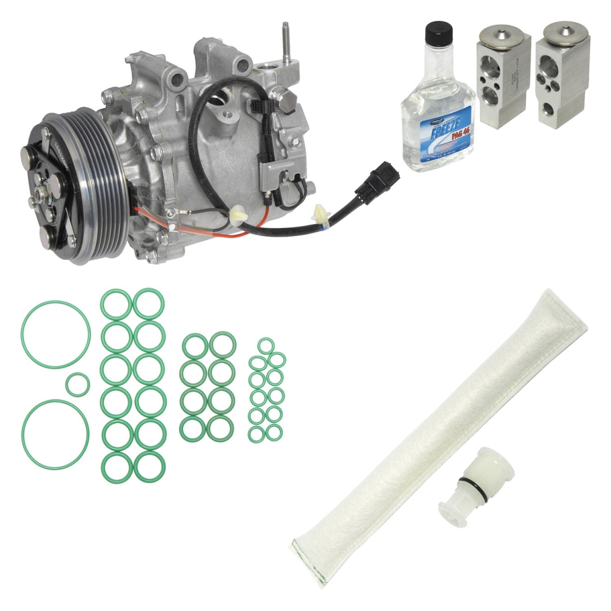 KT1371 Air Conditioners Compressor & Component Kit for 2012 Honda Civic