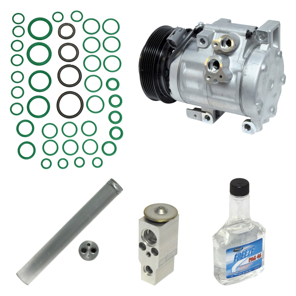 KT1346 Air Conditioners Compressor & Component Kit for 2009-2012 Mazda CX-7